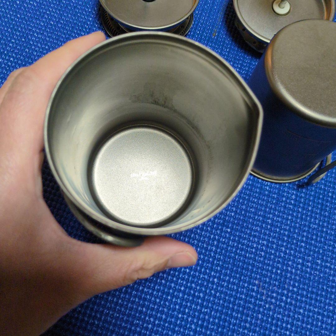 【廃盤希少】peakチタンカフェラテセット　スノーピーク