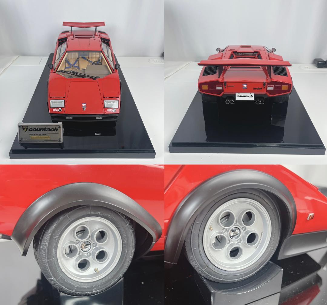 美品☘️　デアゴスティーニ 1/8 ランボルギーニ カウンタック LP500S