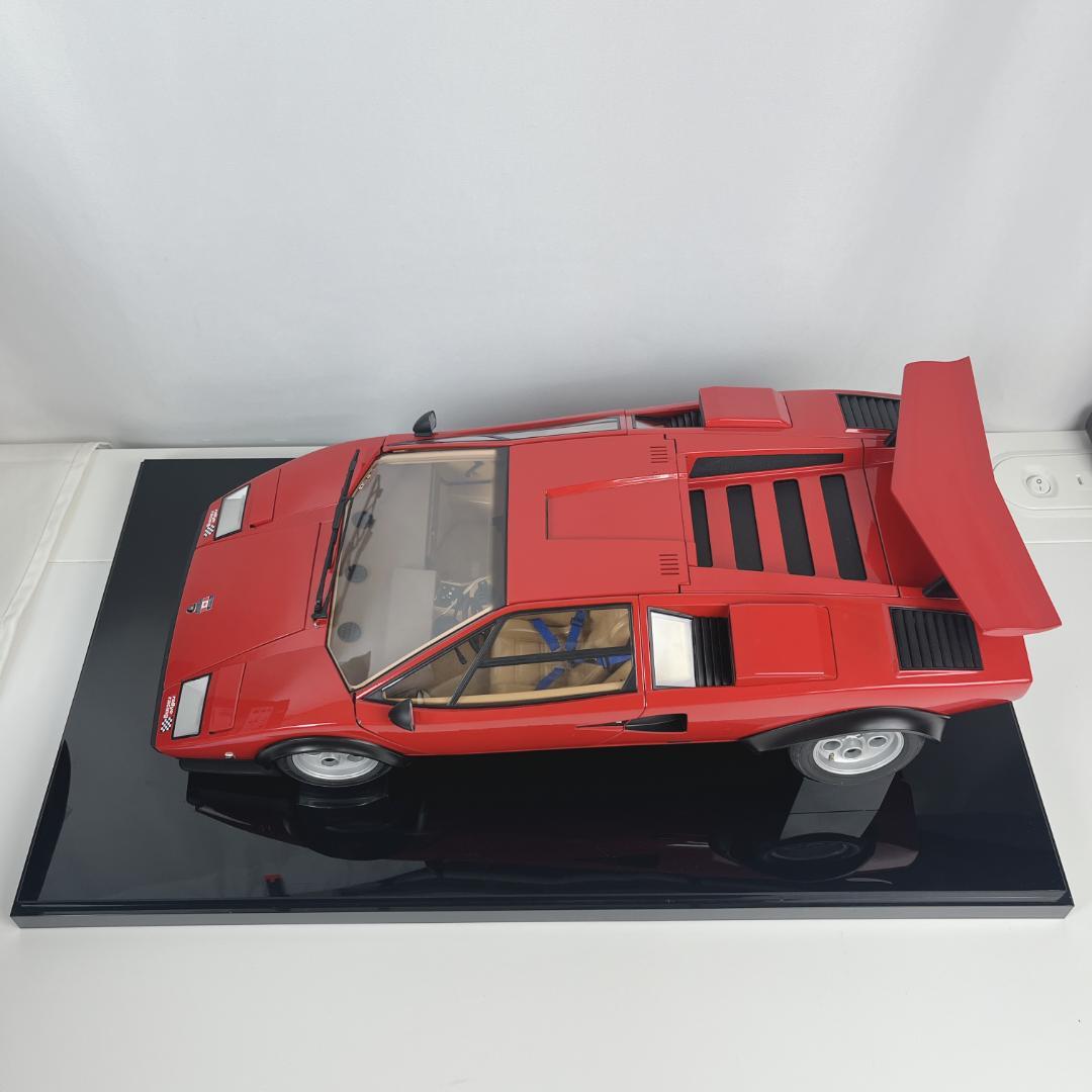 美品☘️　デアゴスティーニ 1/8 ランボルギーニ カウンタック LP500S