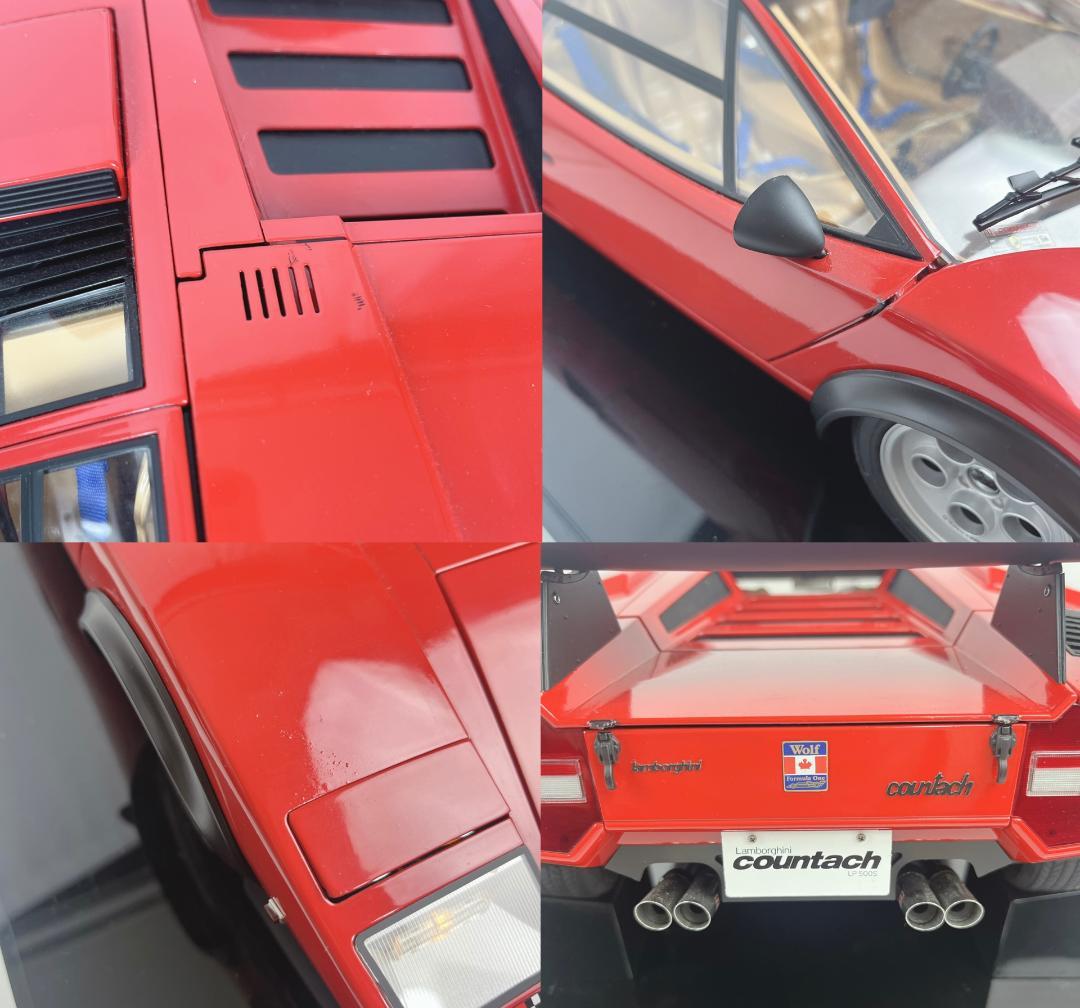 美品☘️　デアゴスティーニ 1/8 ランボルギーニ カウンタック LP500S