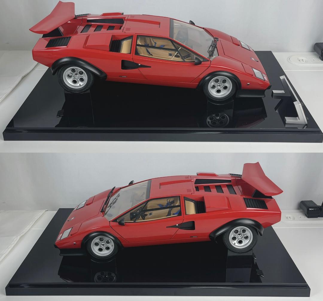 美品☘️　デアゴスティーニ 1/8 ランボルギーニ カウンタック LP500S