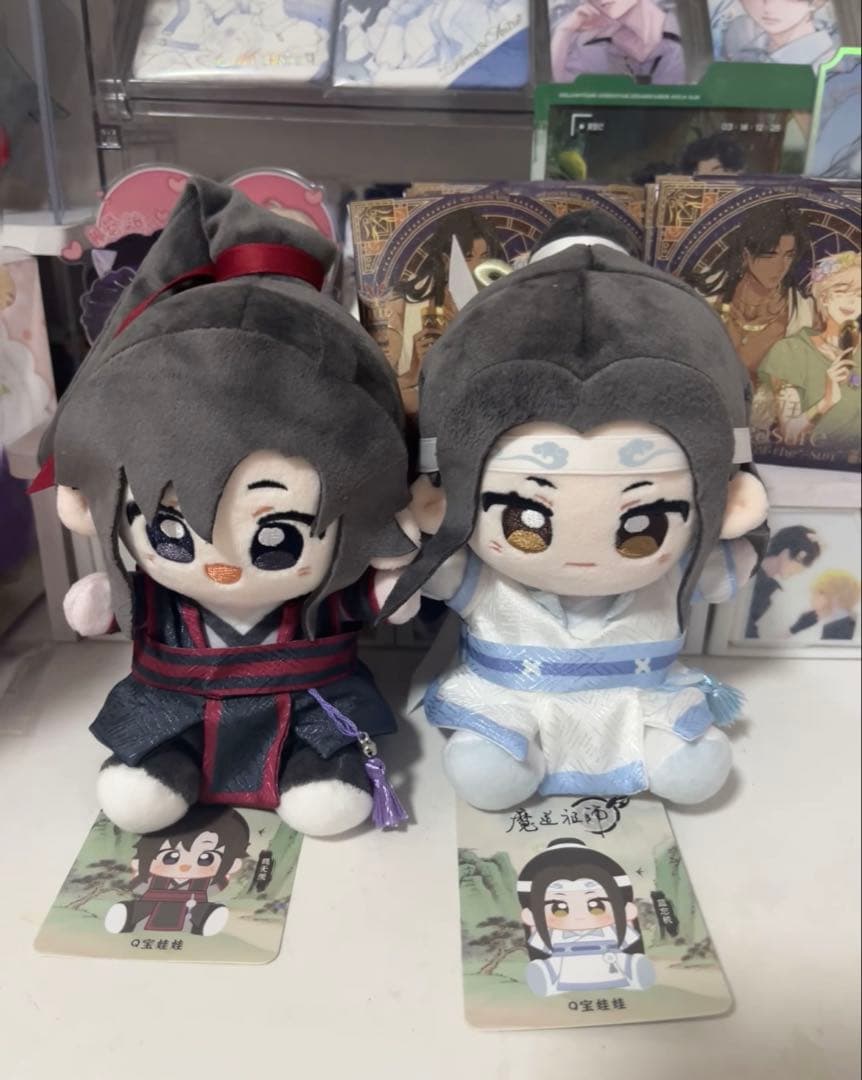 15cm 魔道祖師 ぬいぐるみペア 陳情令 肖戦 王一博0305 忘羡