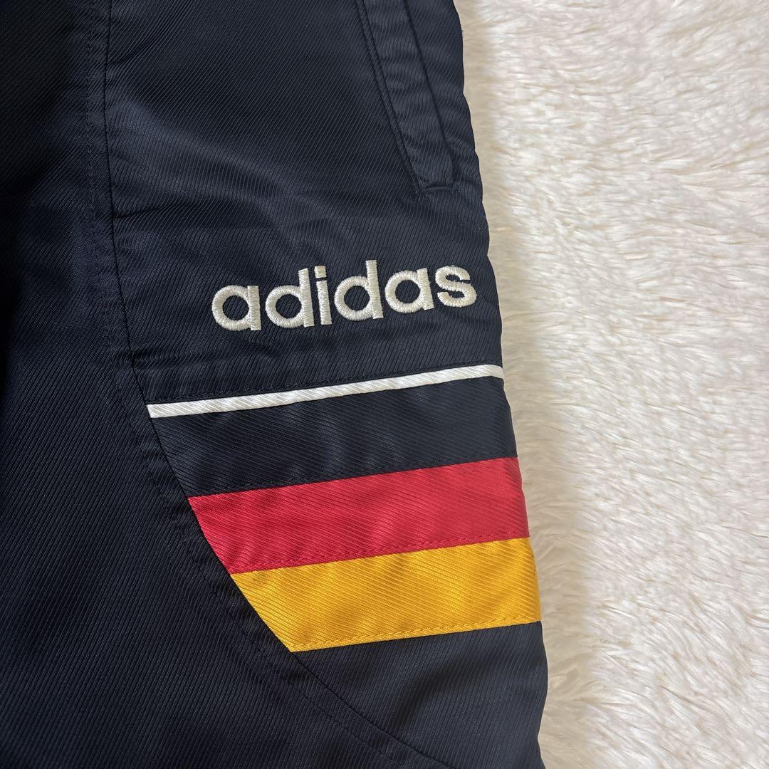 90s adidas ドイツカラー ナイロン セットアップ　L Y2K