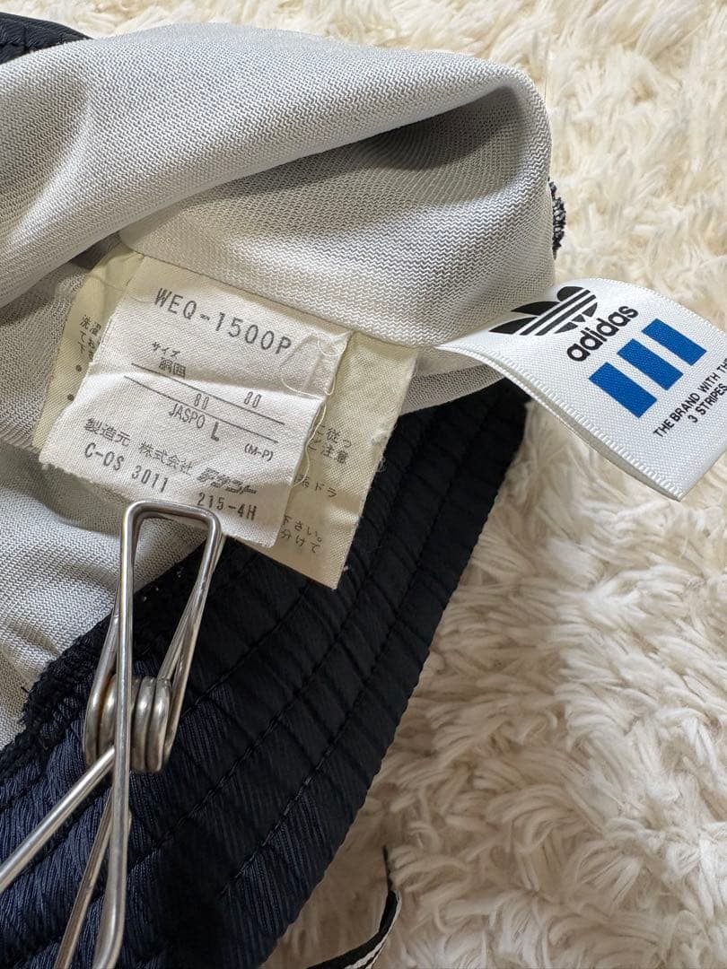 90s adidas ドイツカラー ナイロン セットアップ　L Y2K