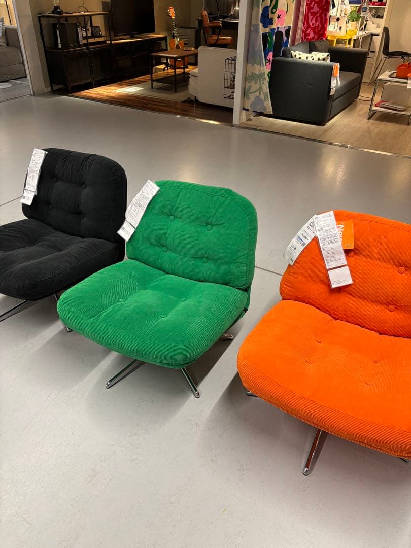［《新品●未開封》］イケア ディヴリンゲ ソファ 回転パーソナルチェア 椅子