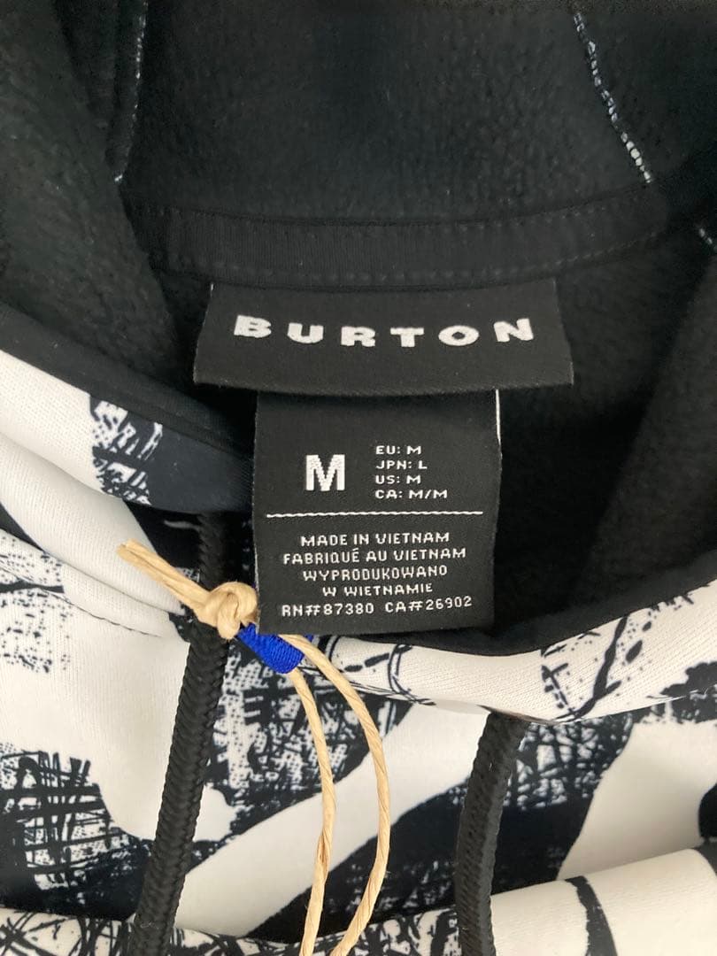 BURTON メンズ クラウンウェザープルーフプルオーバーフリース 25-26M