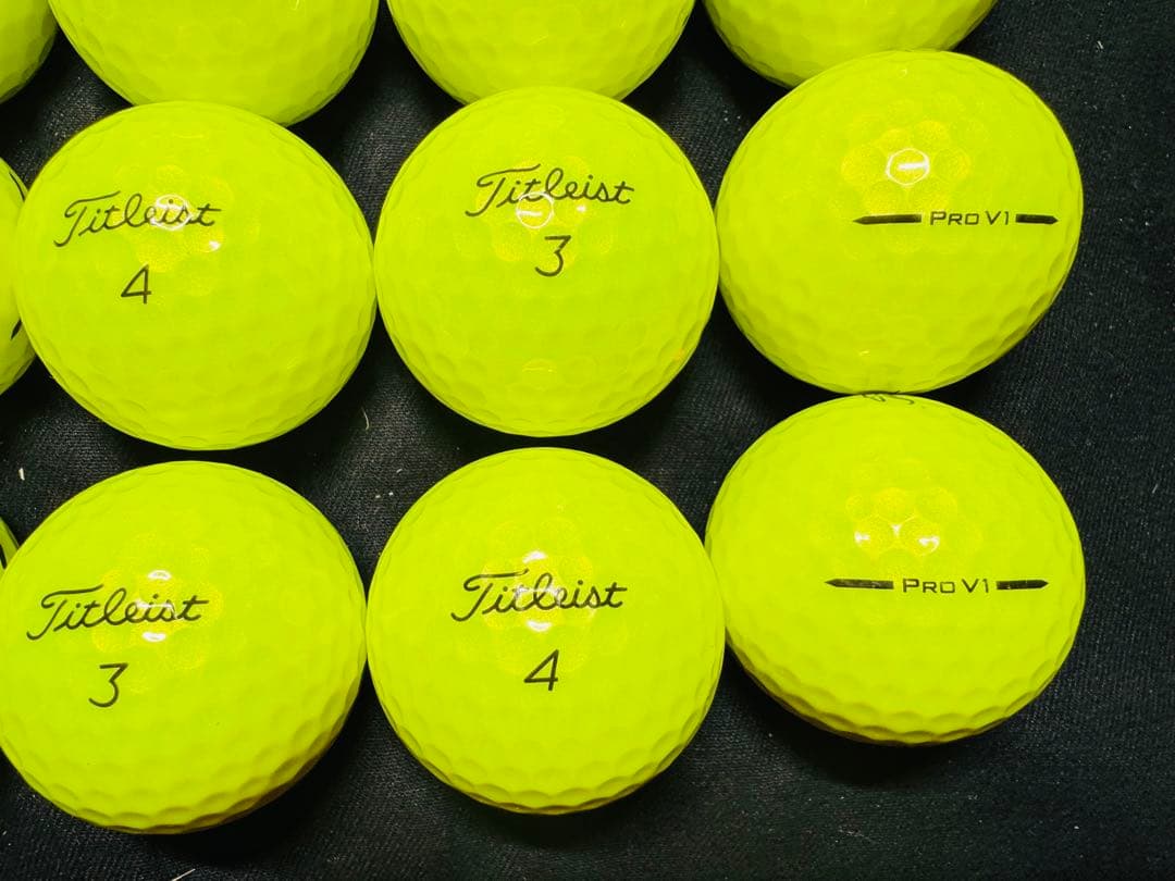 タイトリスト PRO V1 2025年モデル 20個　　イエロー