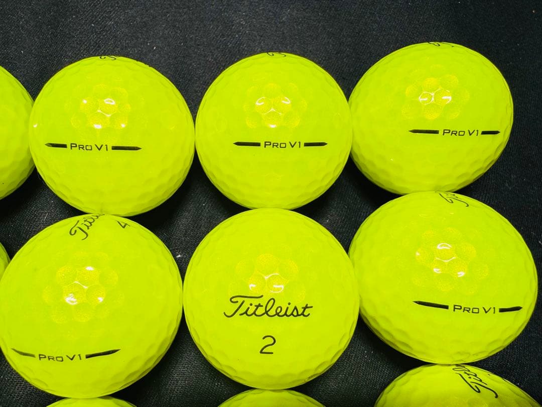 タイトリスト PRO V1 2025年モデル 20個　　イエロー