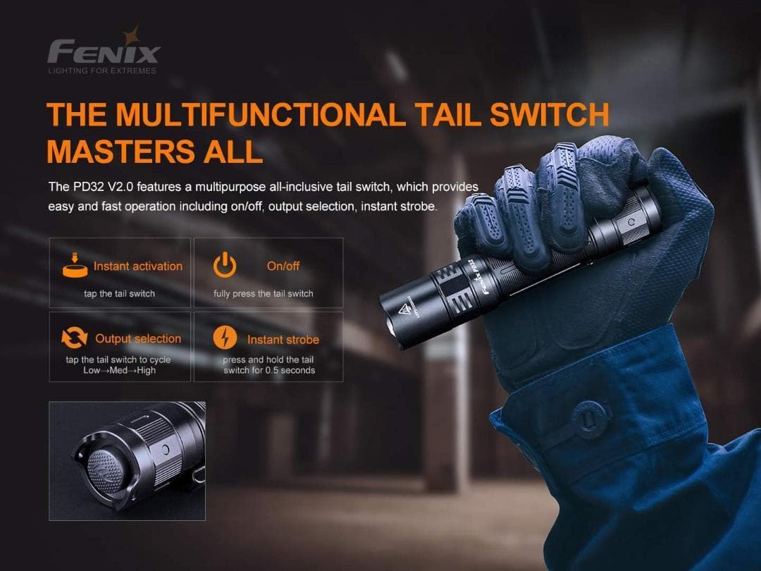 FENIX(フェニックス) PD32 V2.0 1200ルーメン