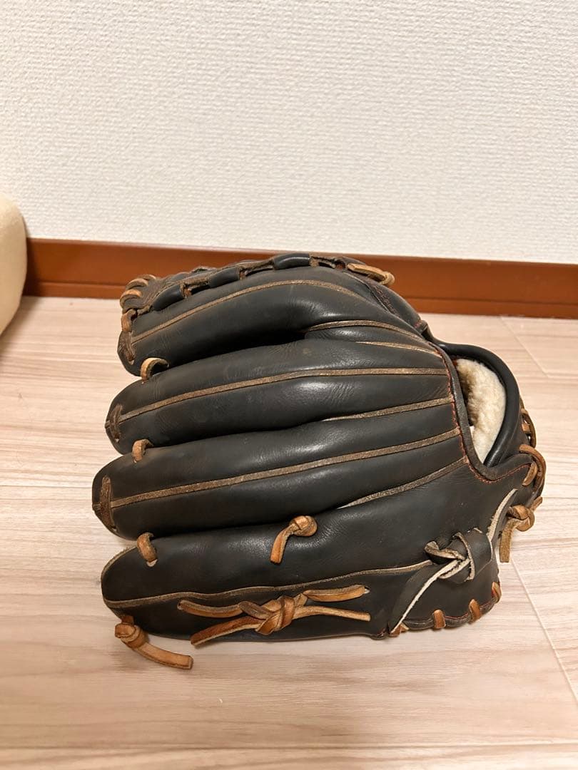 ミズノプロ　硬式野球グローブ 黒