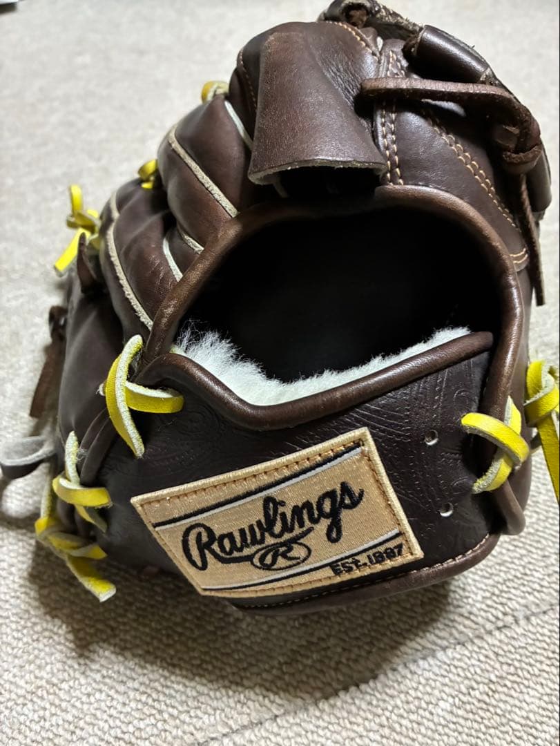 o*e様 Rawlings 硬式投手用グローブ ブラウン