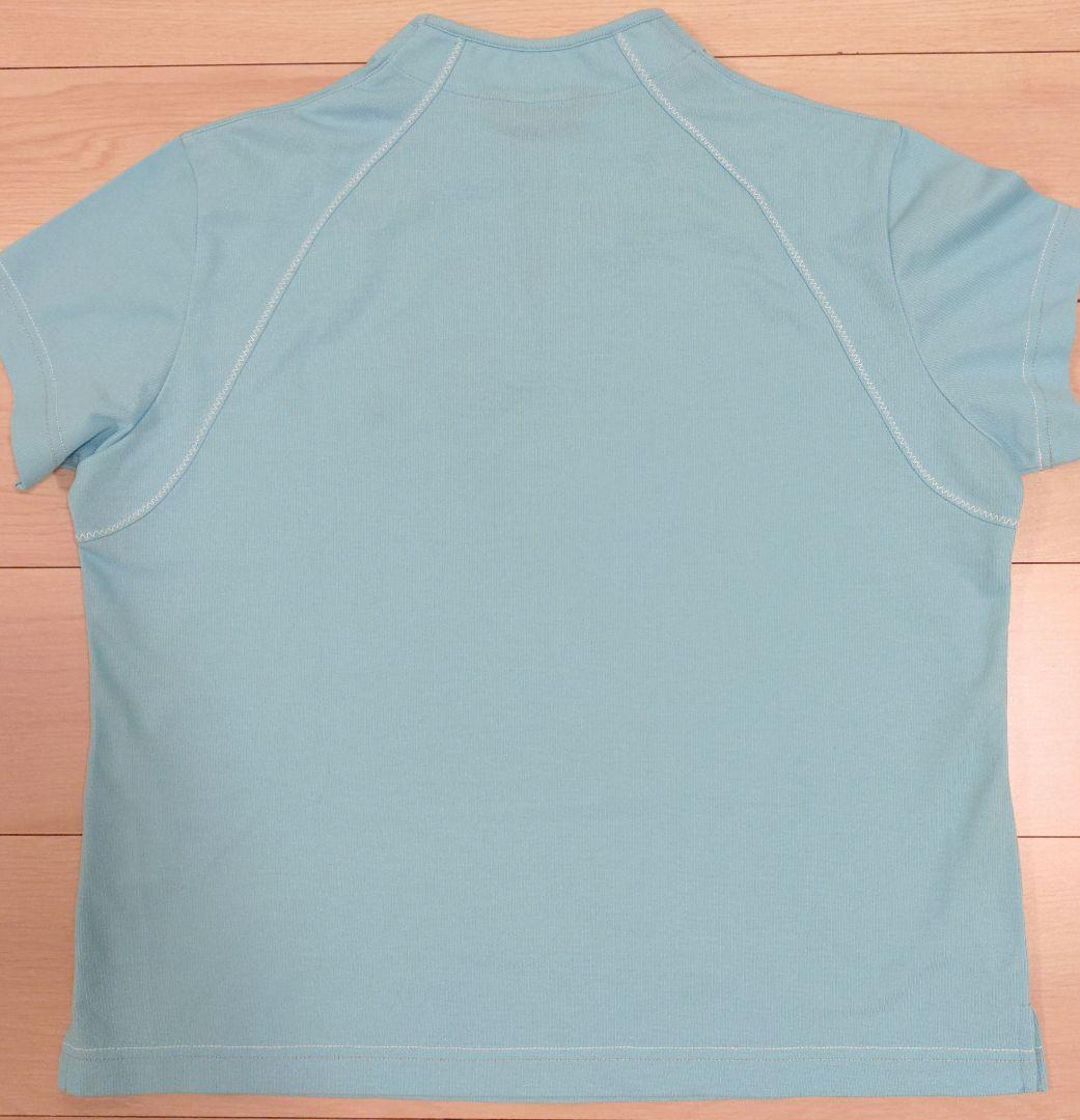 Munsingwear 水色ポロシャツ