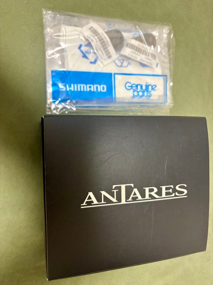 11/1発送 美品19ANTARES レフトハンドル シマノOH済 交換パーツ付