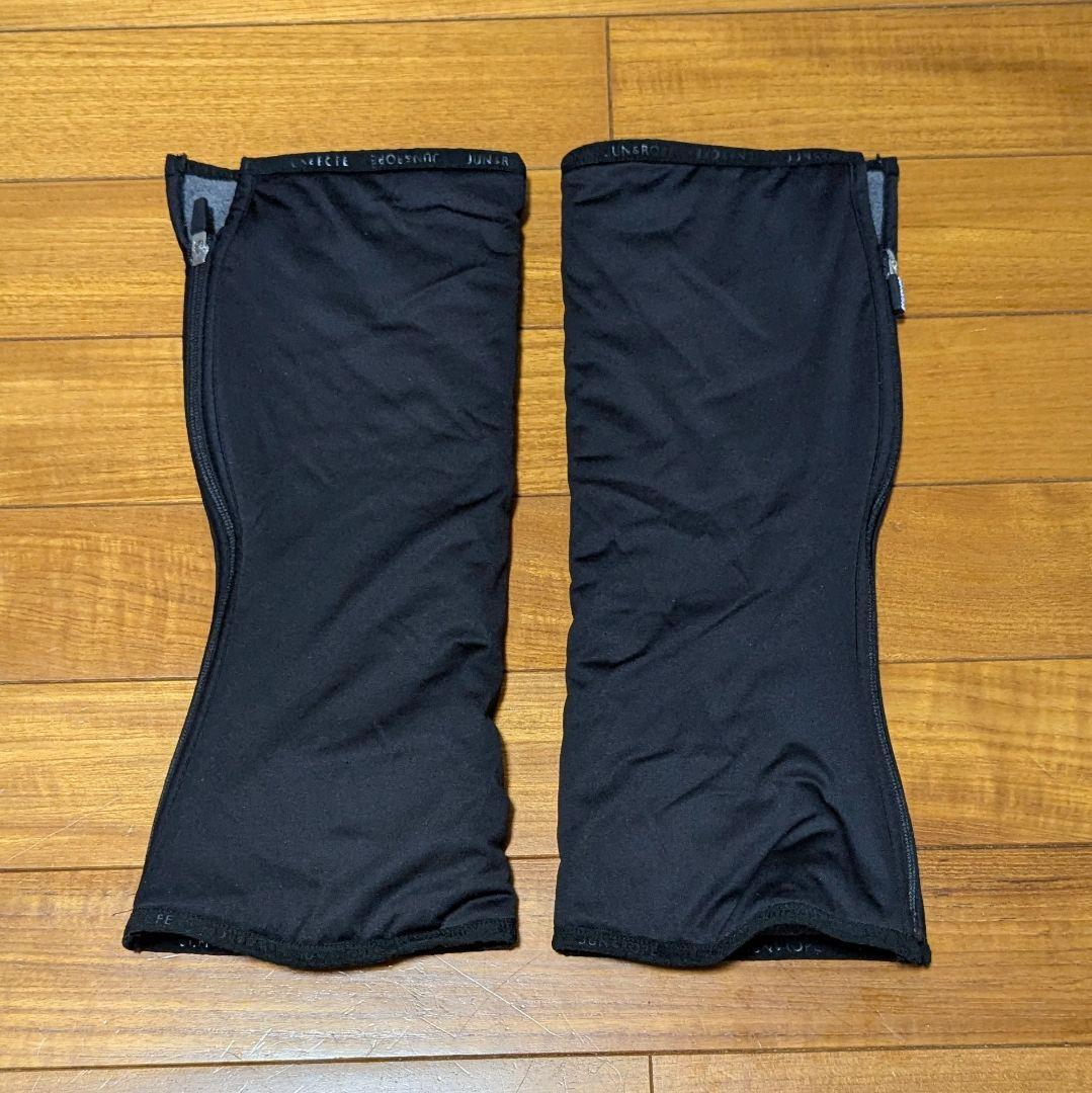 JUN&ROPE ファスナー付レッグウォーマー
