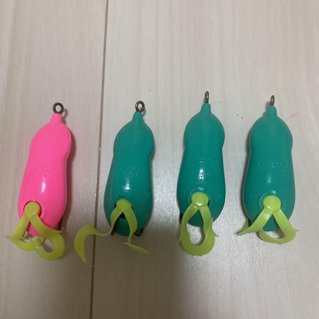 雷魚用フロッグ　ウィップラッシュファクトリーFOR 4個