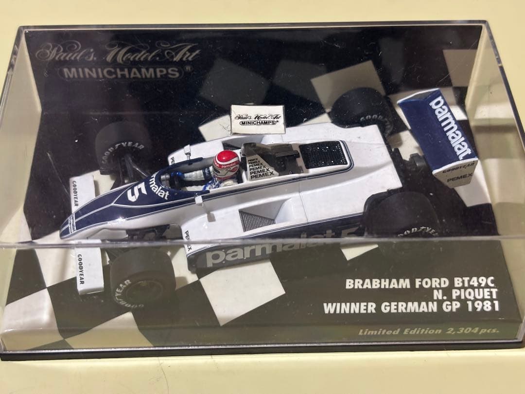 ミニチャンプス ブラバム フォード BT49C ピケ　1/43