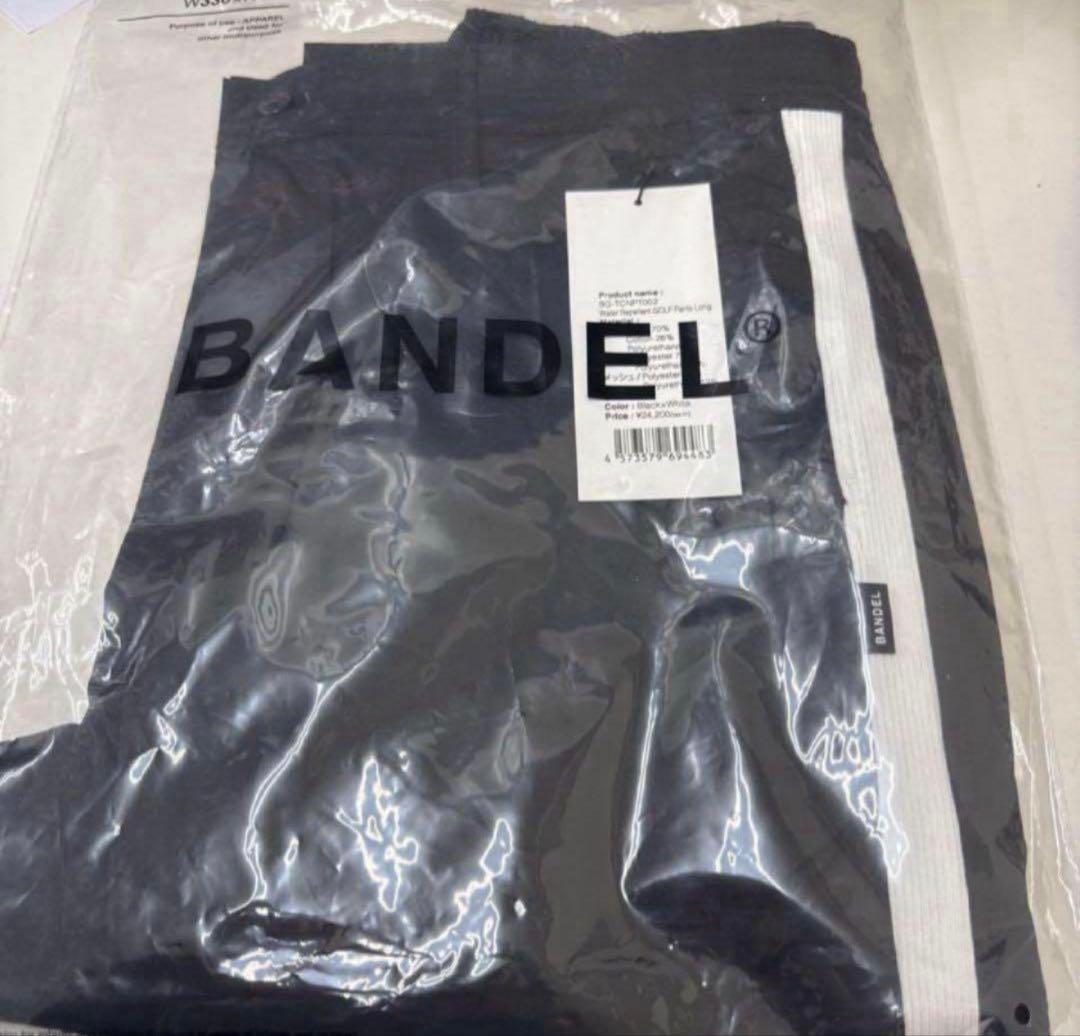 【新品未使用】BANDEL 吸水速乾 ゴルフロングパンツ ブラック S-M