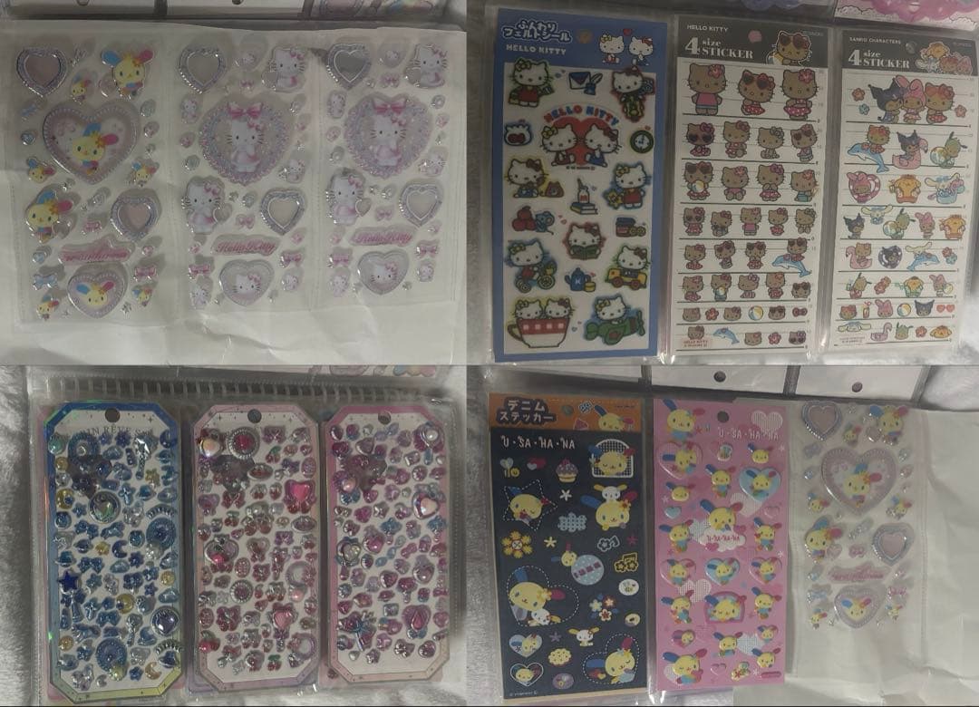 シール 150以上　サンリオ まとめ売り ボンボンドロップシール 大量　引退品