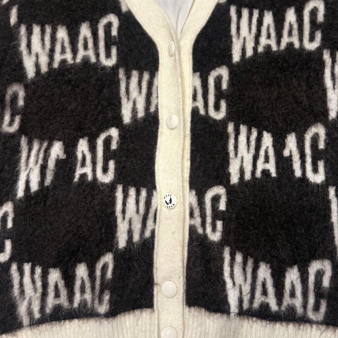【希少】WAACワック ゴルフウェア カーディガン レディース サイズ1 ニット