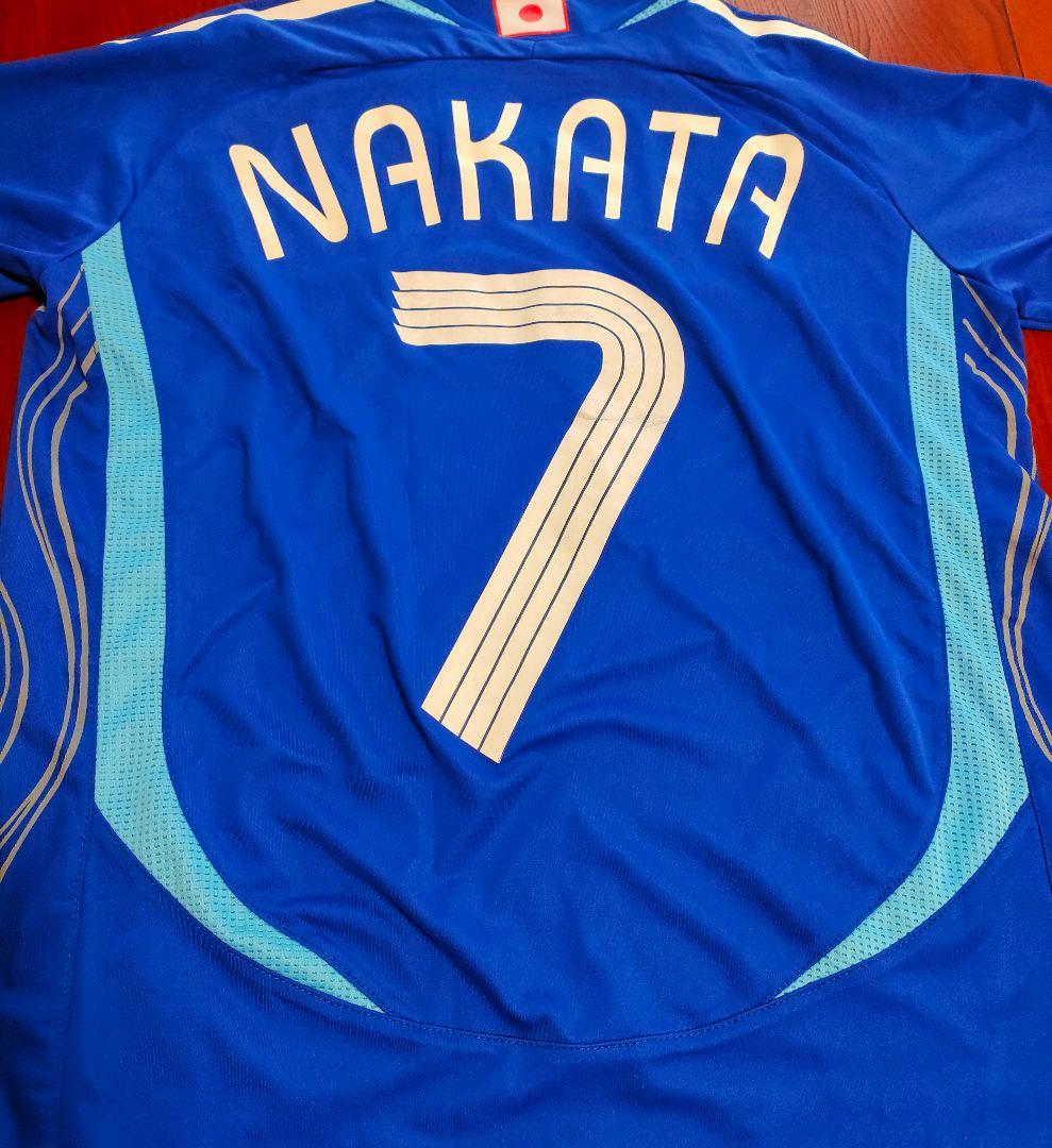 日本代表　サッカー　中田英寿　NAKATA 7 M ドイツワールドカップ