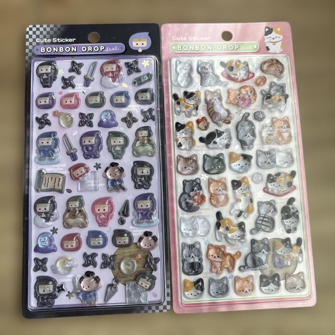 BONBON DROP 立体シール 5枚セット