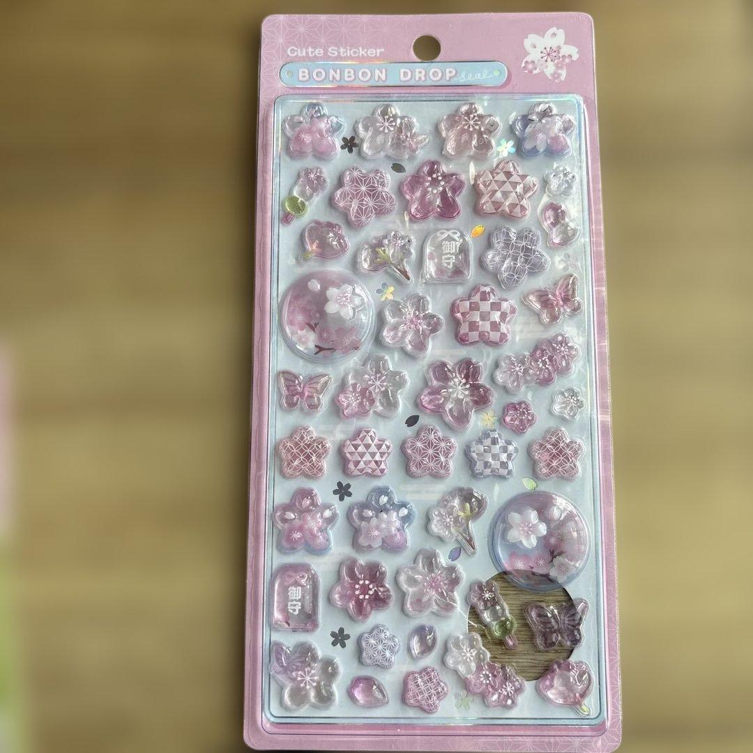 BONBON DROP 立体シール 5枚セット