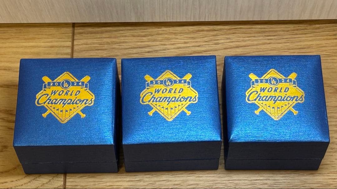 ⭐️大谷翔平WS記念リングセット⭐️ドジャース2024WSリング3種コレクション