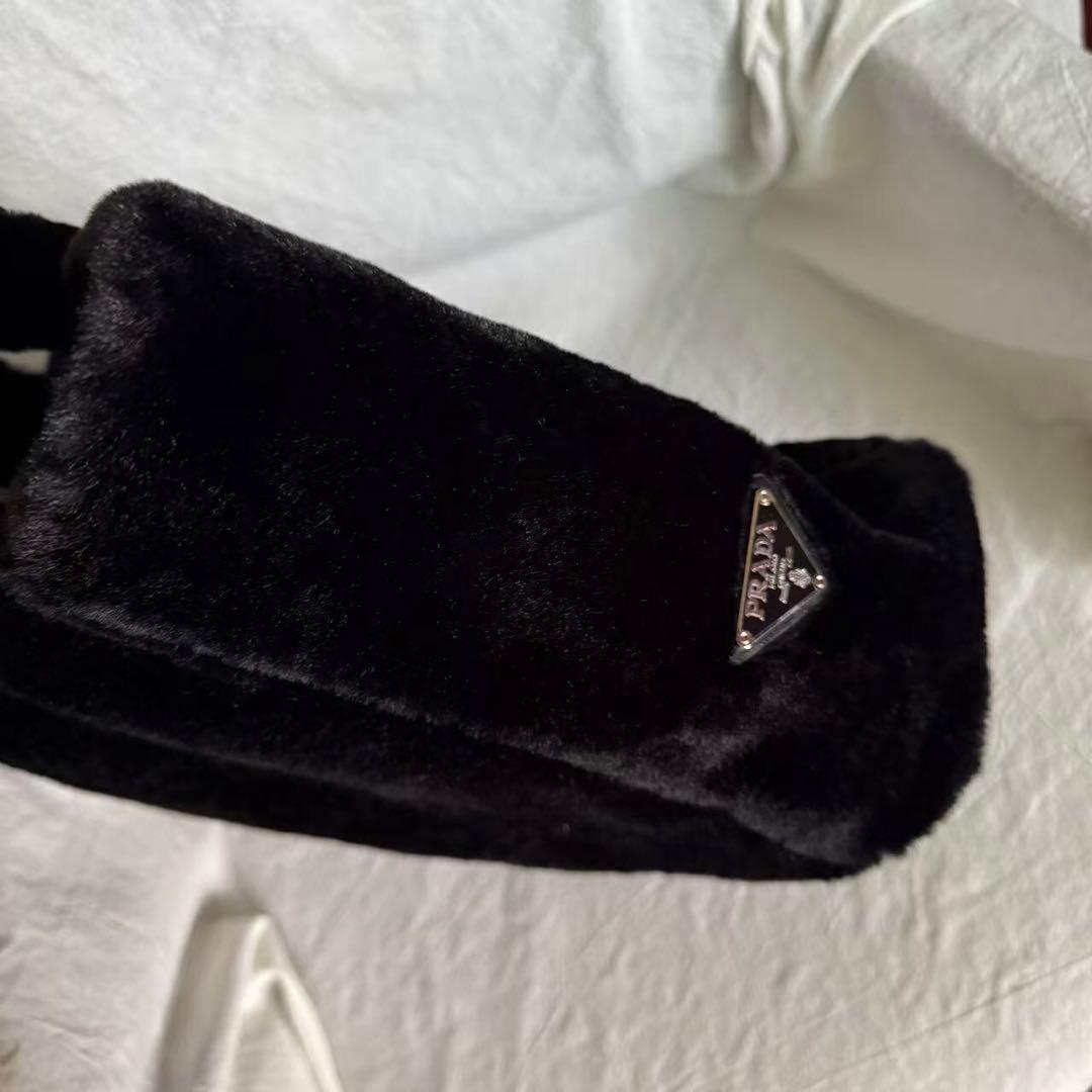 ノベルティ PRADA トートバッグ ハンドバッグ ブラック