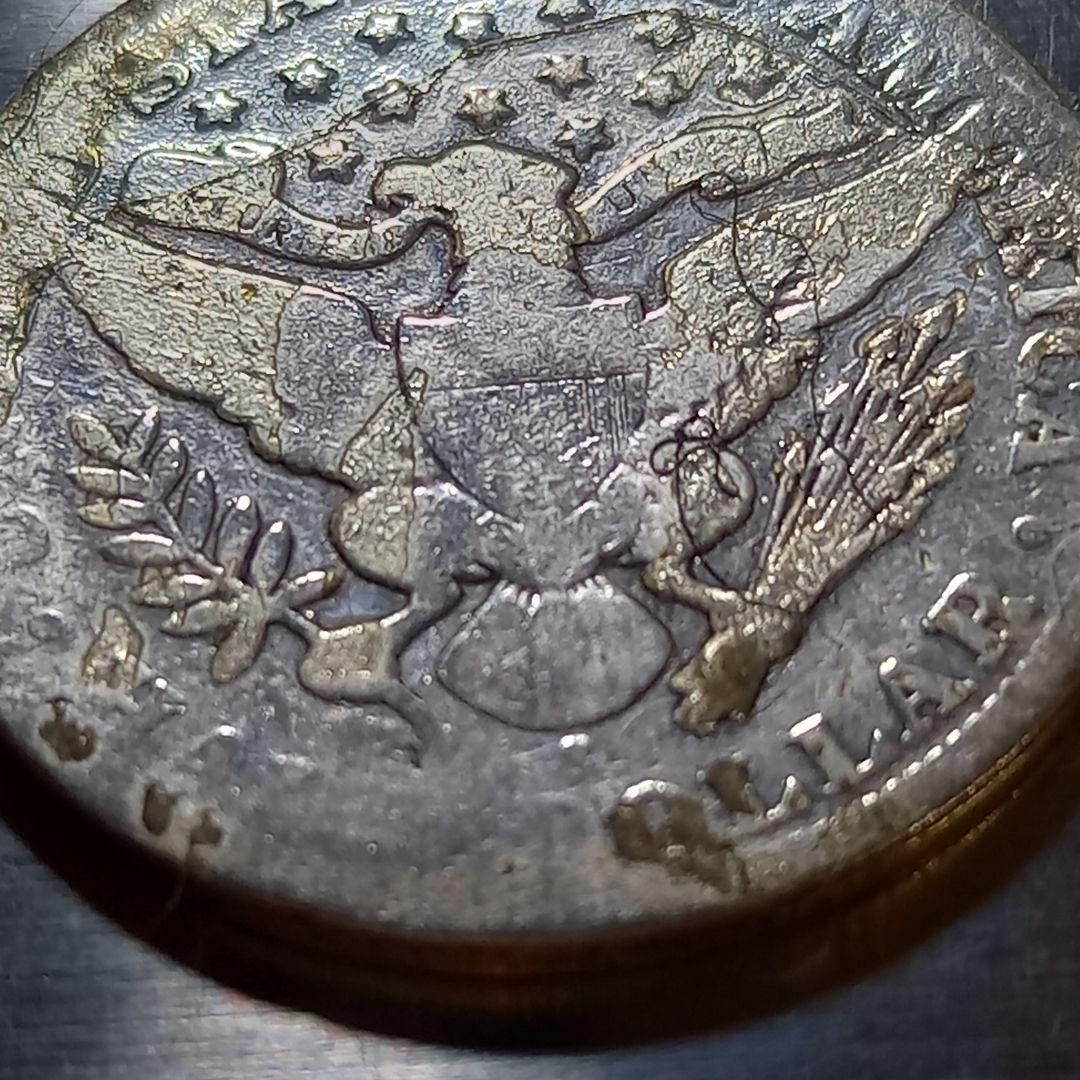 銀貨 1911年 バーバーハーフダラー アメリカ【即購入可能です】