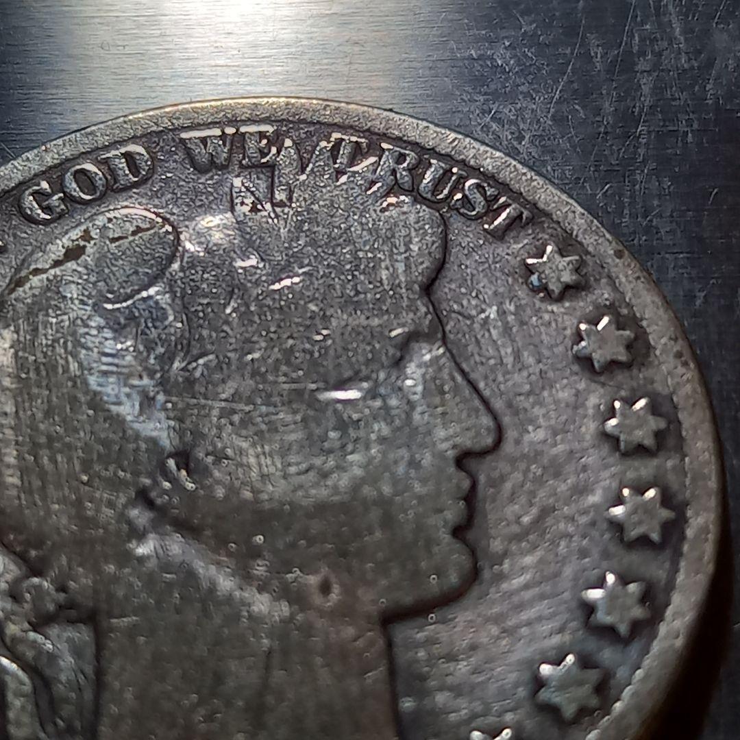 銀貨 1911年 バーバーハーフダラー アメリカ【即購入可能です】