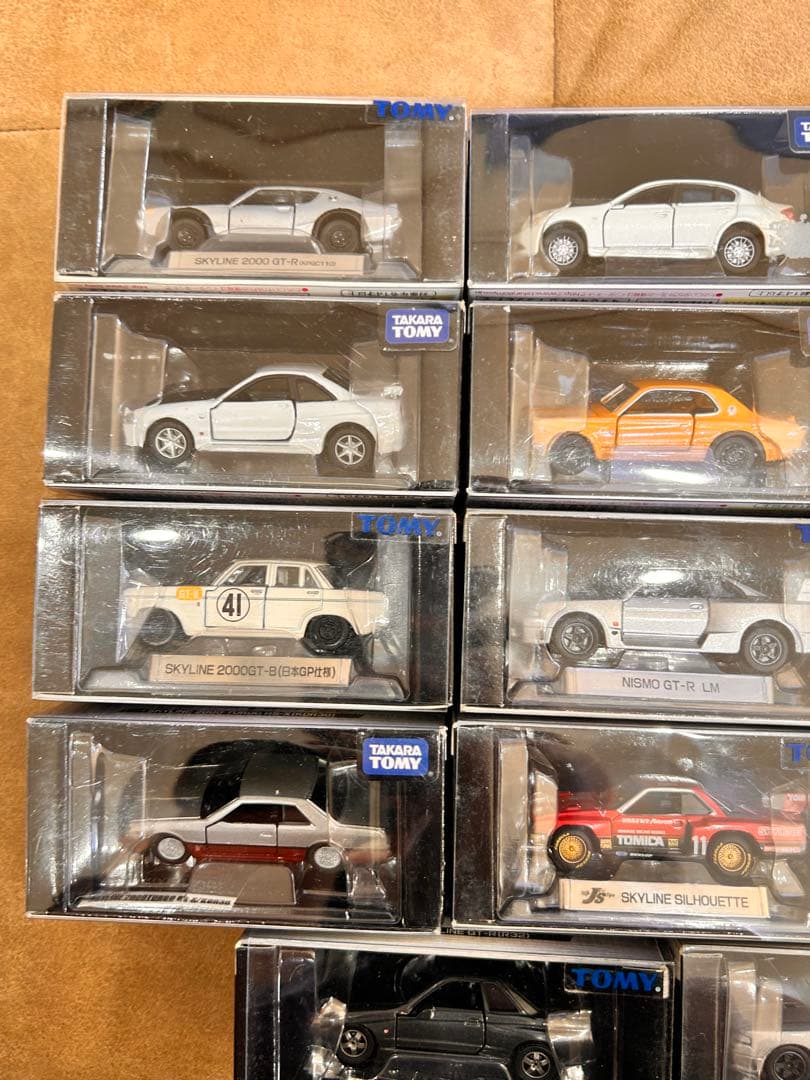 トミカリミテッド　スカイライン まとめ売り　ミニカー gtr 2000gt