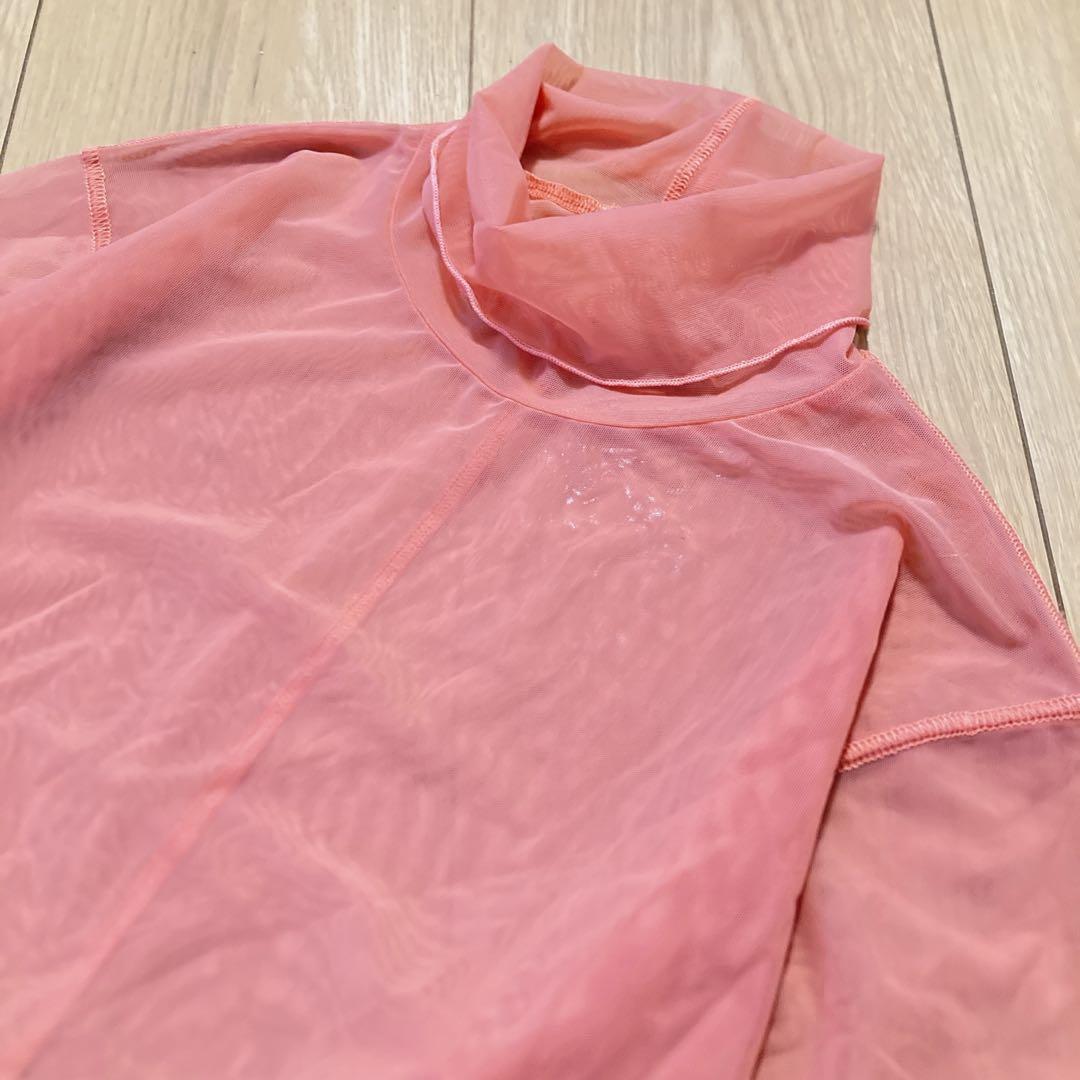新品未使用 Chacott ハイネック シアーTシャツ