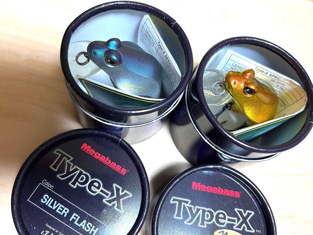 ルアー・フライ megabass TYPEX