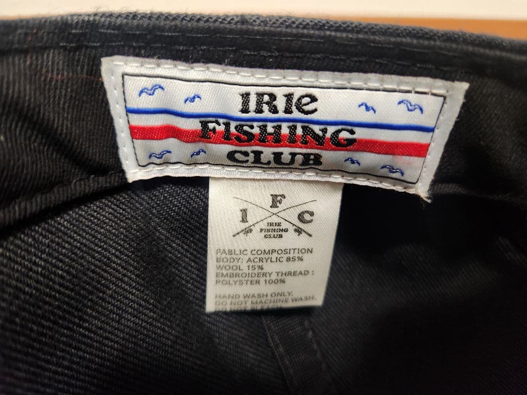 入手困難　餌木猿✕IRIE FISHING CLUBコラボCAP
