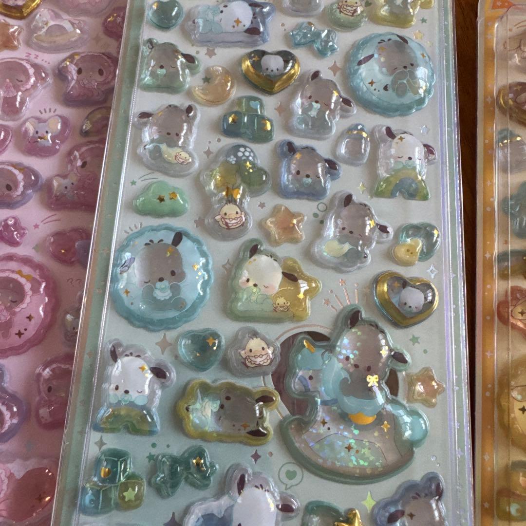 【正規品】うるちゅるポップシール　サンリオ