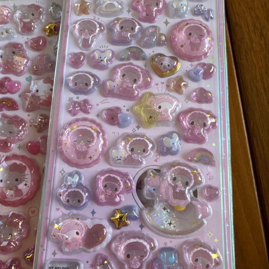【正規品】うるちゅるポップシール　サンリオ
