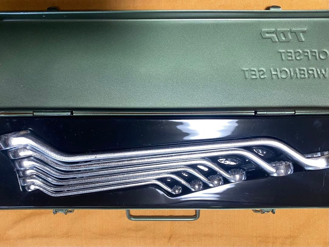 両口メガネレンチセット　未使用品