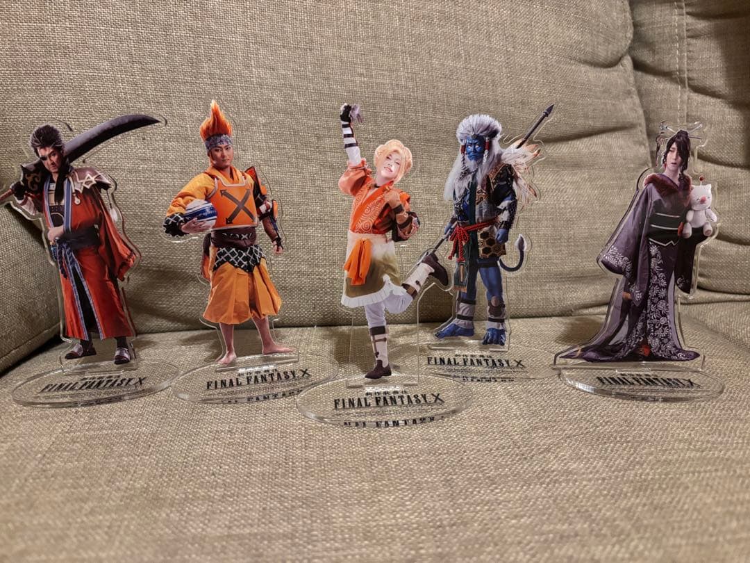 【受注生産品】新作歌舞伎ファイナルファンタジーX アクリルスタンド5個セット