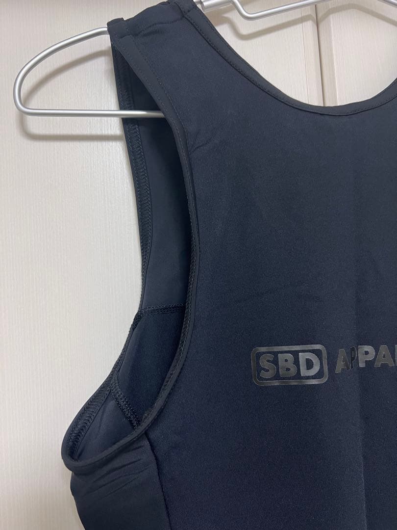 SBDシングレット• 黒• Sサイズ•ユニセックス