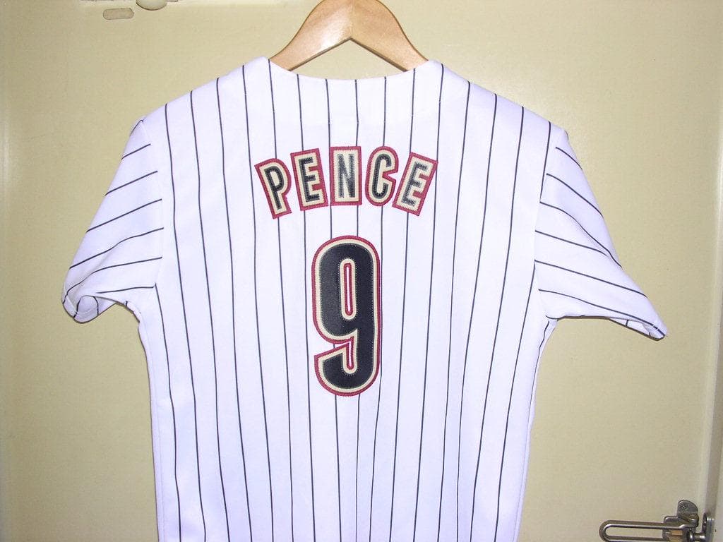 キッズサイズ 00s マジェスティック MLB アストロズ #9 PENCE