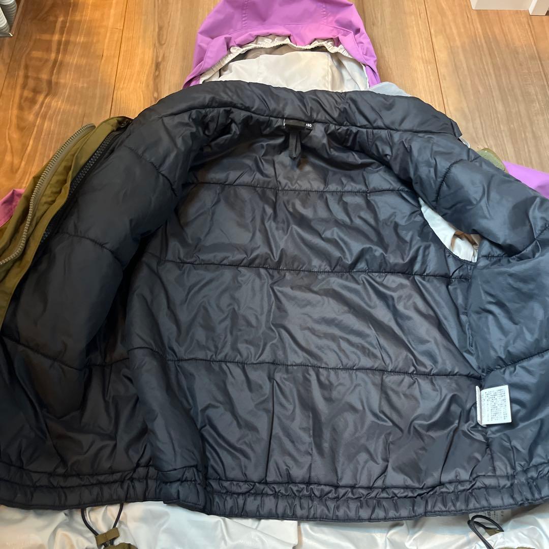 THE NORTH FACE 130センチ　スキーウェアセット　ゴアテックス