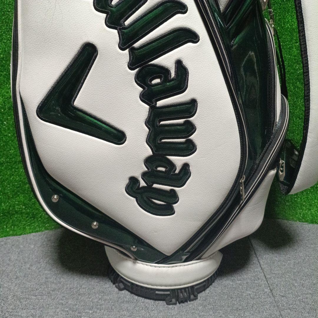 Callaway キャディバッグ ホワイト・グリーン フードなし