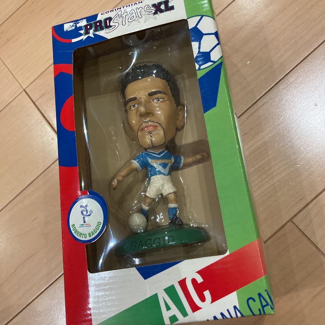 ロベルトバッジョ　プロスターズ サッカー フィギュア　& ブレシアユニホーム