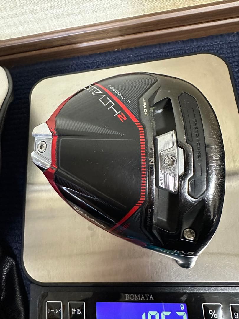 状態良好　ステルス2 プラス 10.5度 ドライバーヘッド　テーラーメイド