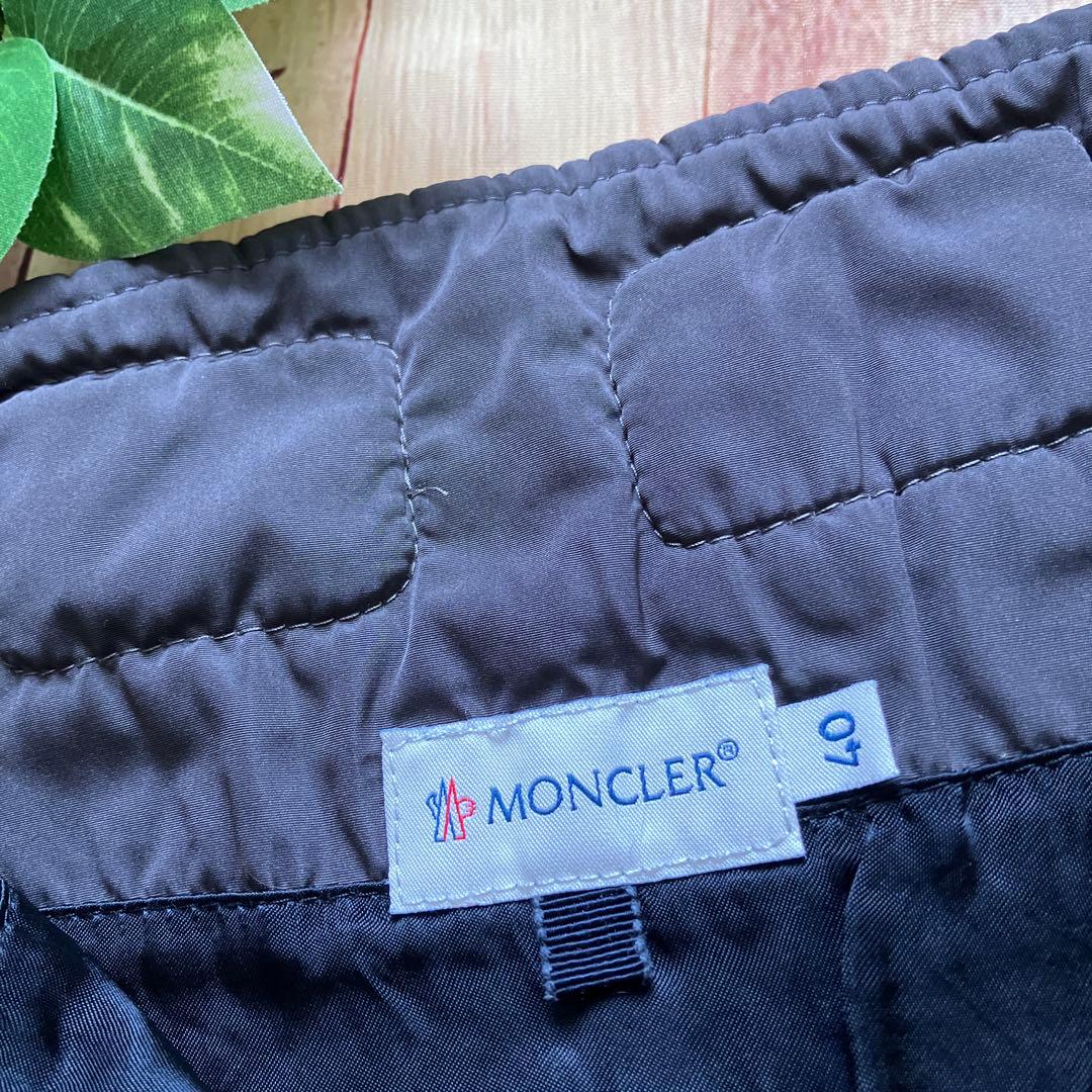 モンクレール（MONCLER） ダウン切り替えナイロンスカート イタリア製 M