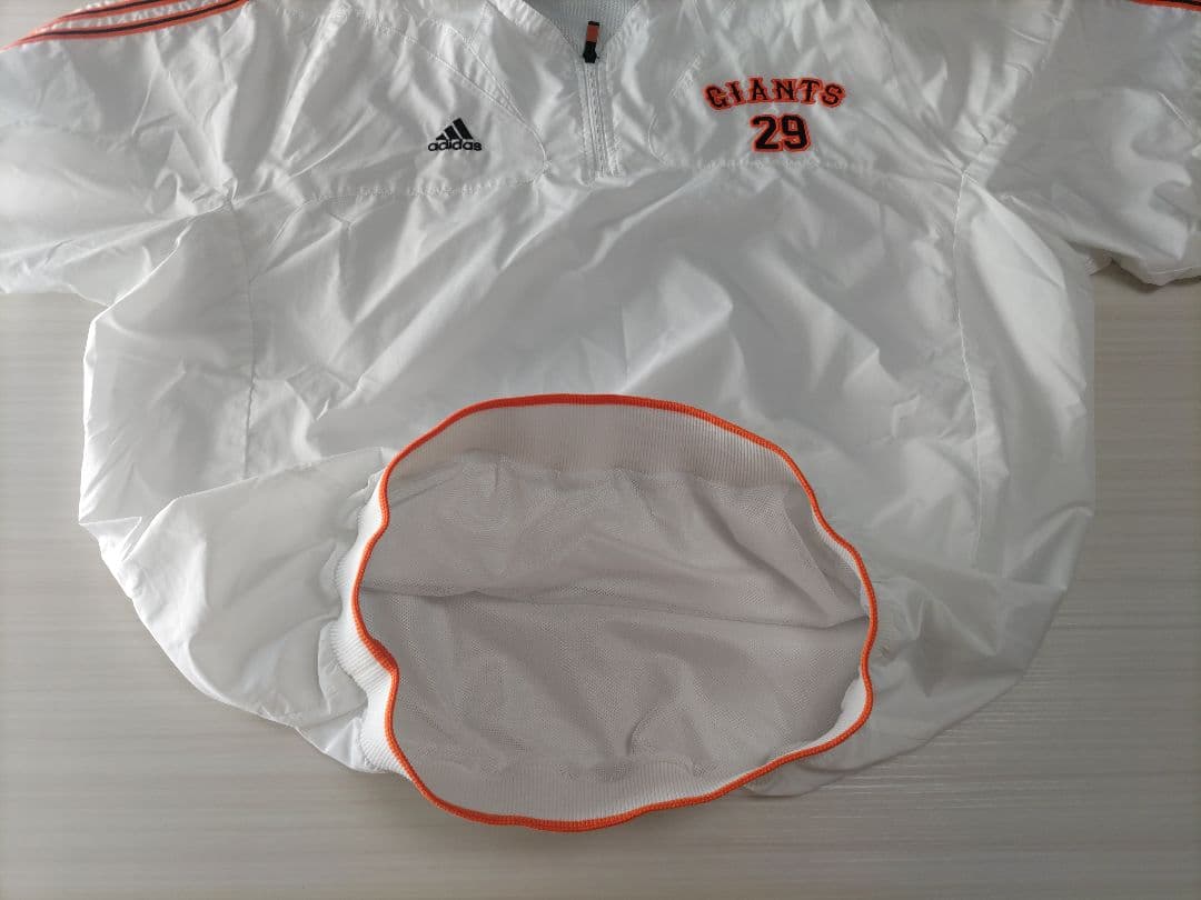 adidas GIANTS 29 グライシンガー　半袖アップジャケット