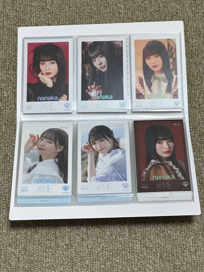 さ*ジ様 冨田菜々風 ミニフォト vol.3 コンプ　レア含み