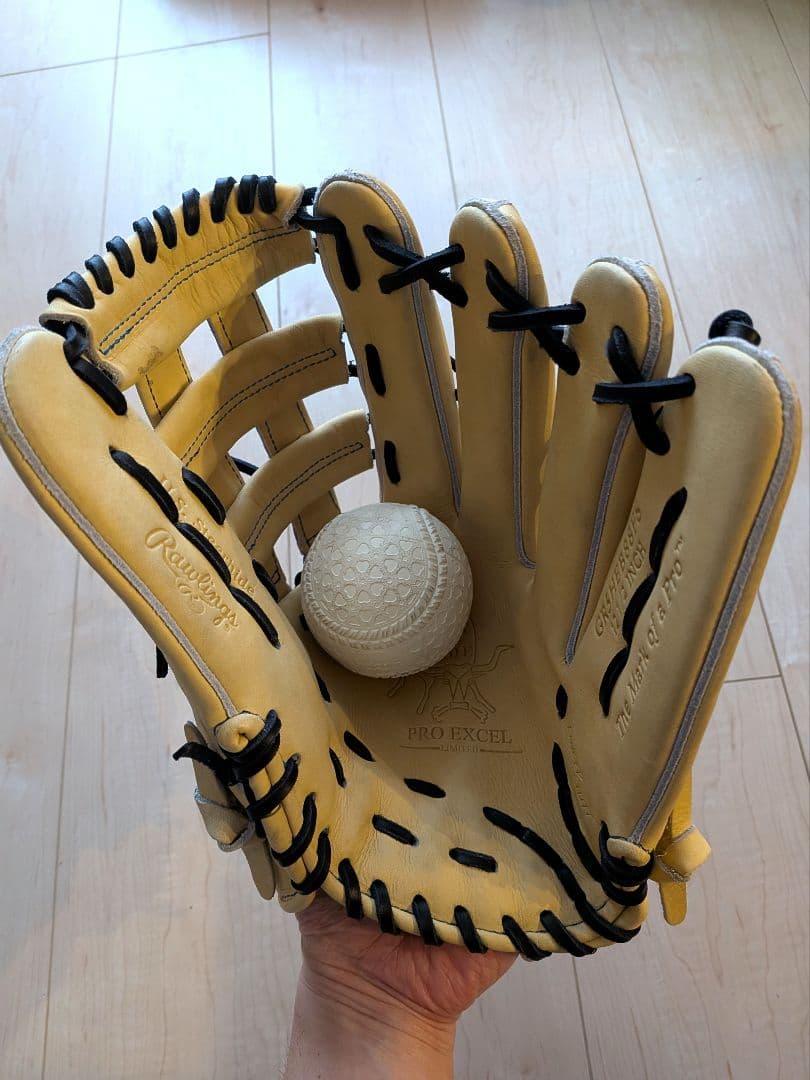 ローリングス 軟式 外野用 キャメル PRO EXCEL GR5HEB88FS