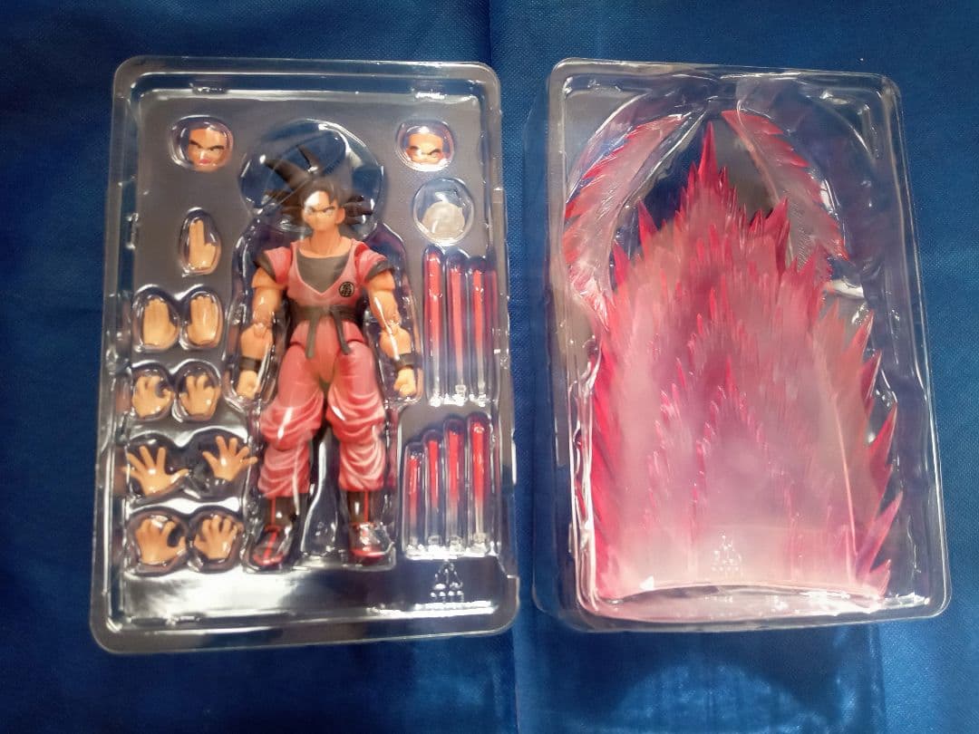 【開封品 S.H.Figuarts 孫悟空 界王拳Ver. フィギュアーツ界王拳