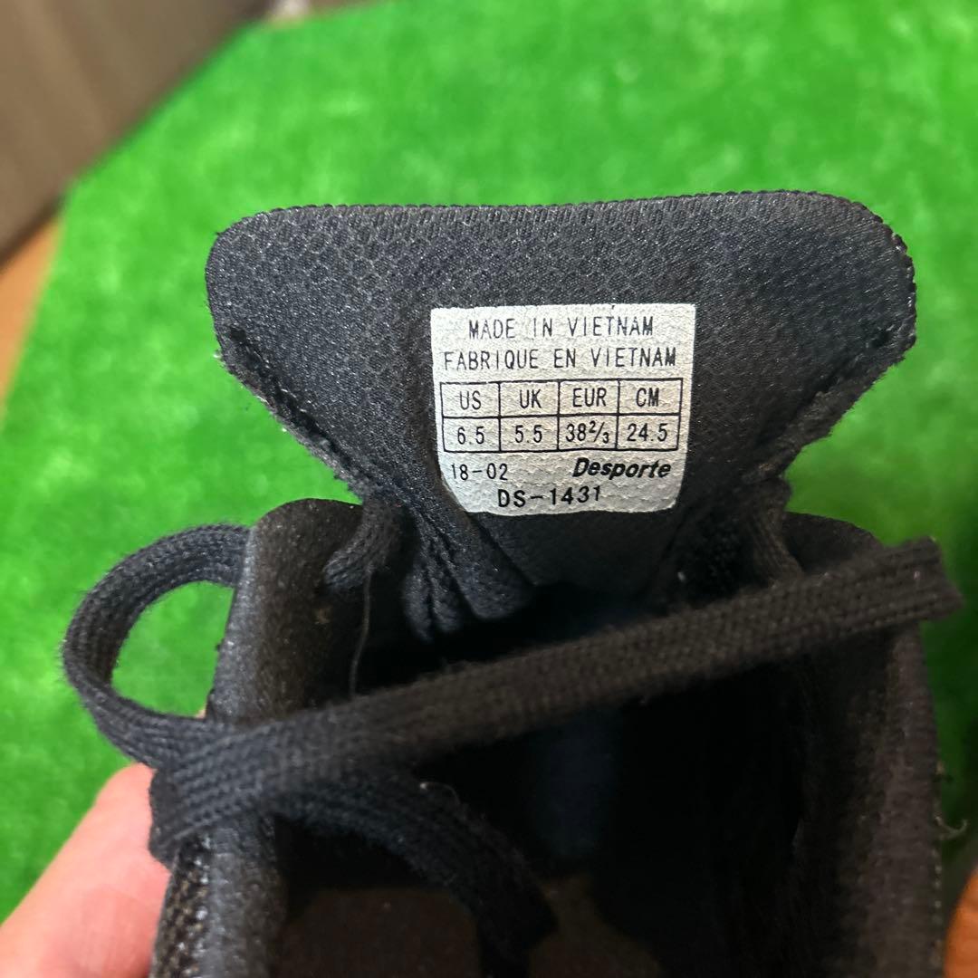 Desporte フットサルシューズ 24.5cm ブラック